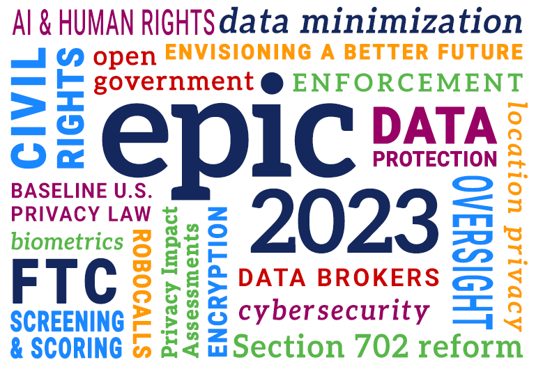 EPIC 2023 word cloud