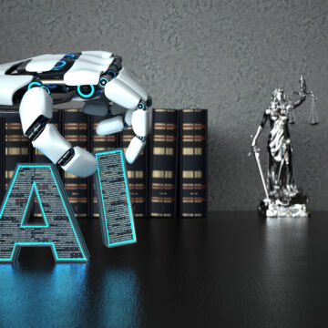AI in the Criminal Justice System stock photo