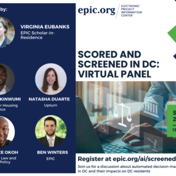 Events – EPIC – Electronic Privacy Information Center